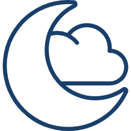 icone de serviço adicional noturno